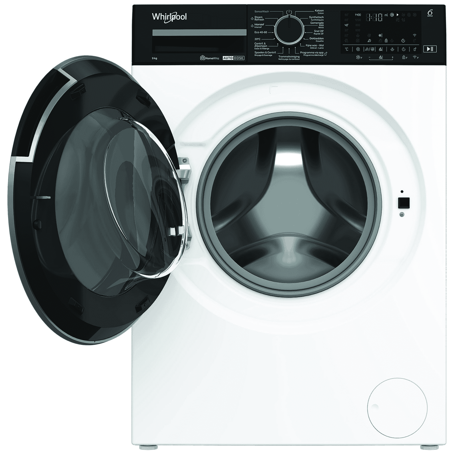 WHIRLPOOL WPM 97W ADS BE A-10% - 75 dB - Wasmachine (9 kg, 1400 rpm, A)