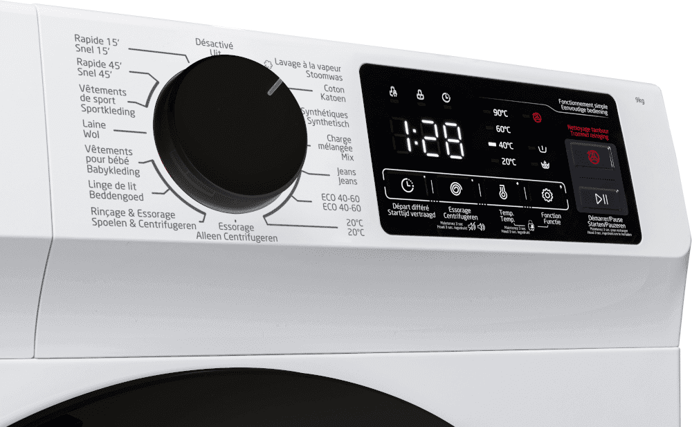 KOENIC KWM 9116 A INV Wasmachine voorlader (9 kg, 1400 rpm, A)