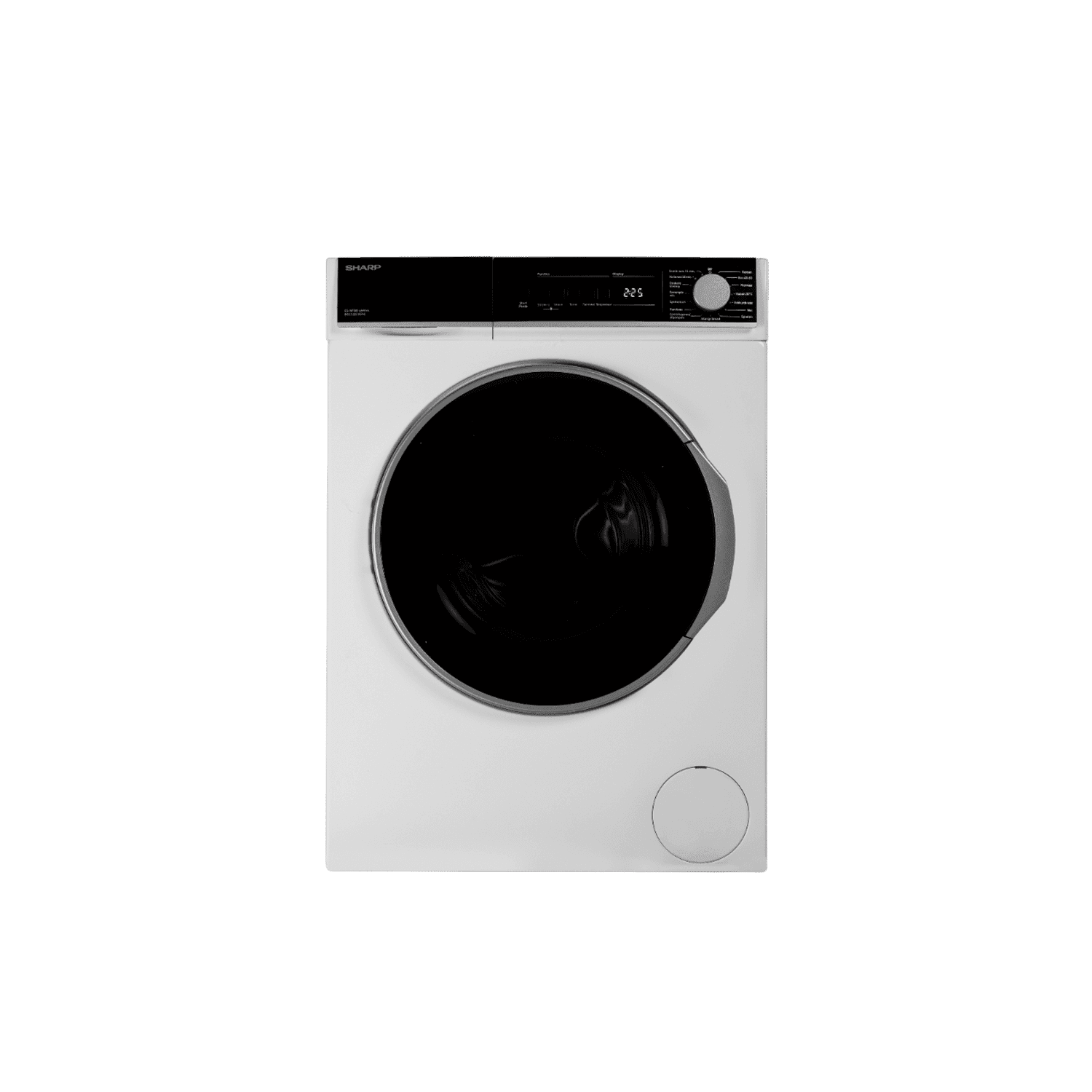 SHARP ESNB814AWNA9BX –  Wasmachine Voorlader – 8 kg – 1400 rpm – 76 dB