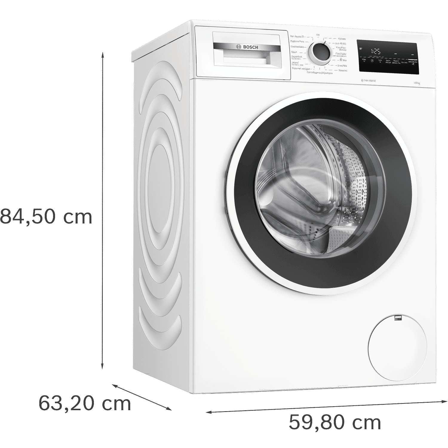 BOSCH WAN2827DNL – Wasmachine – 8 kg – 1400 rpm – 72 dB
