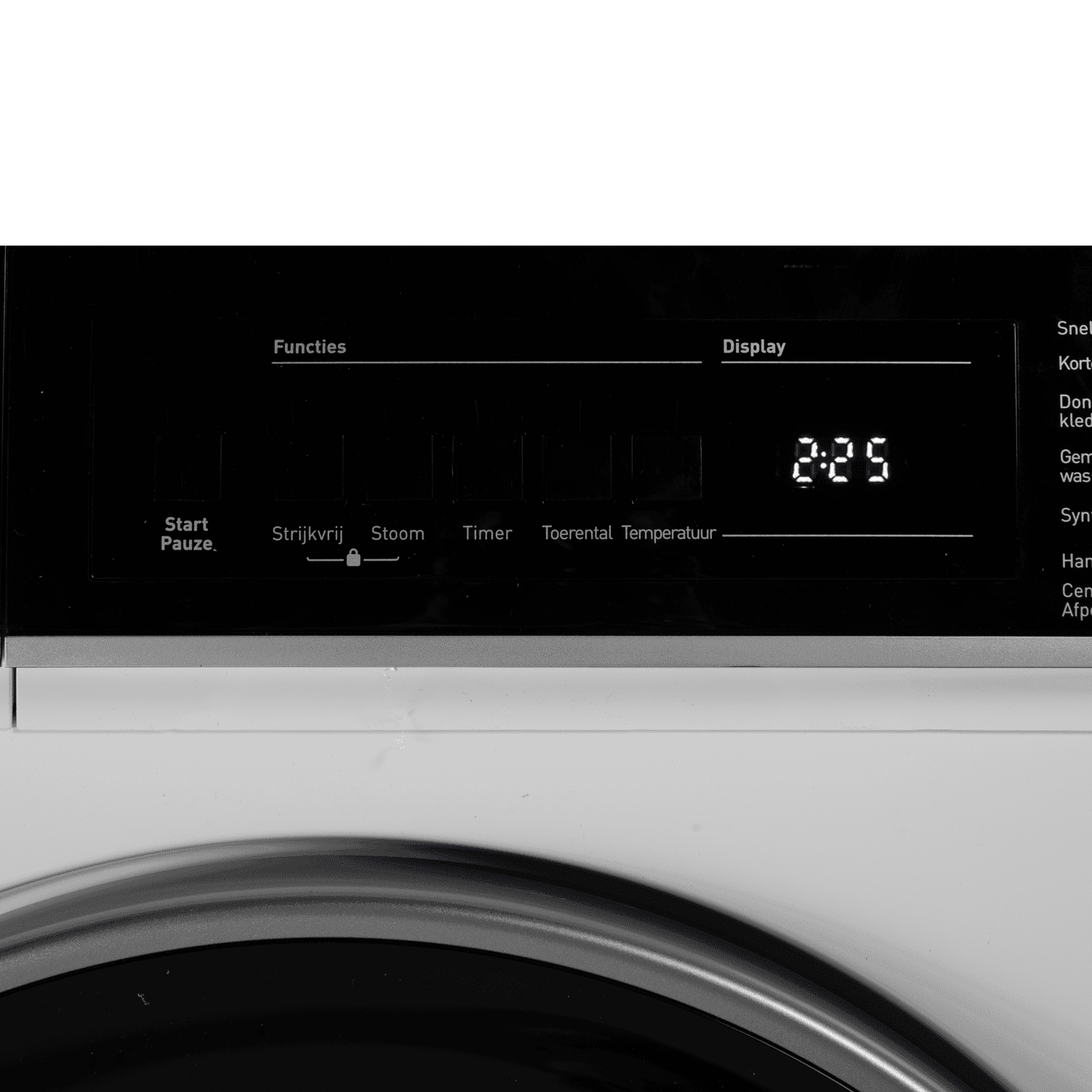 SHARP ESNB814AWNA9BX - Wasmachine Voorlader - 8 kg - 1400 rpm - 76 dB