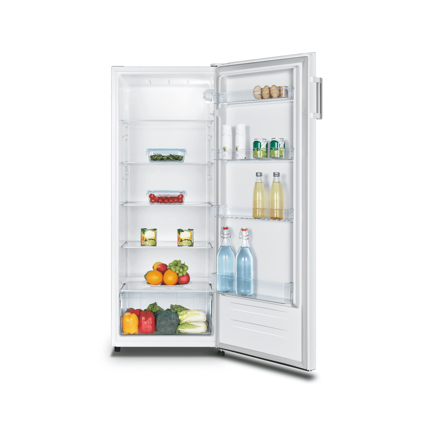 OK. OFR 321 E W – Koelkast zonder vriesvak – breedte 55 cm – hoogte 143 cm – inhoud 242 l