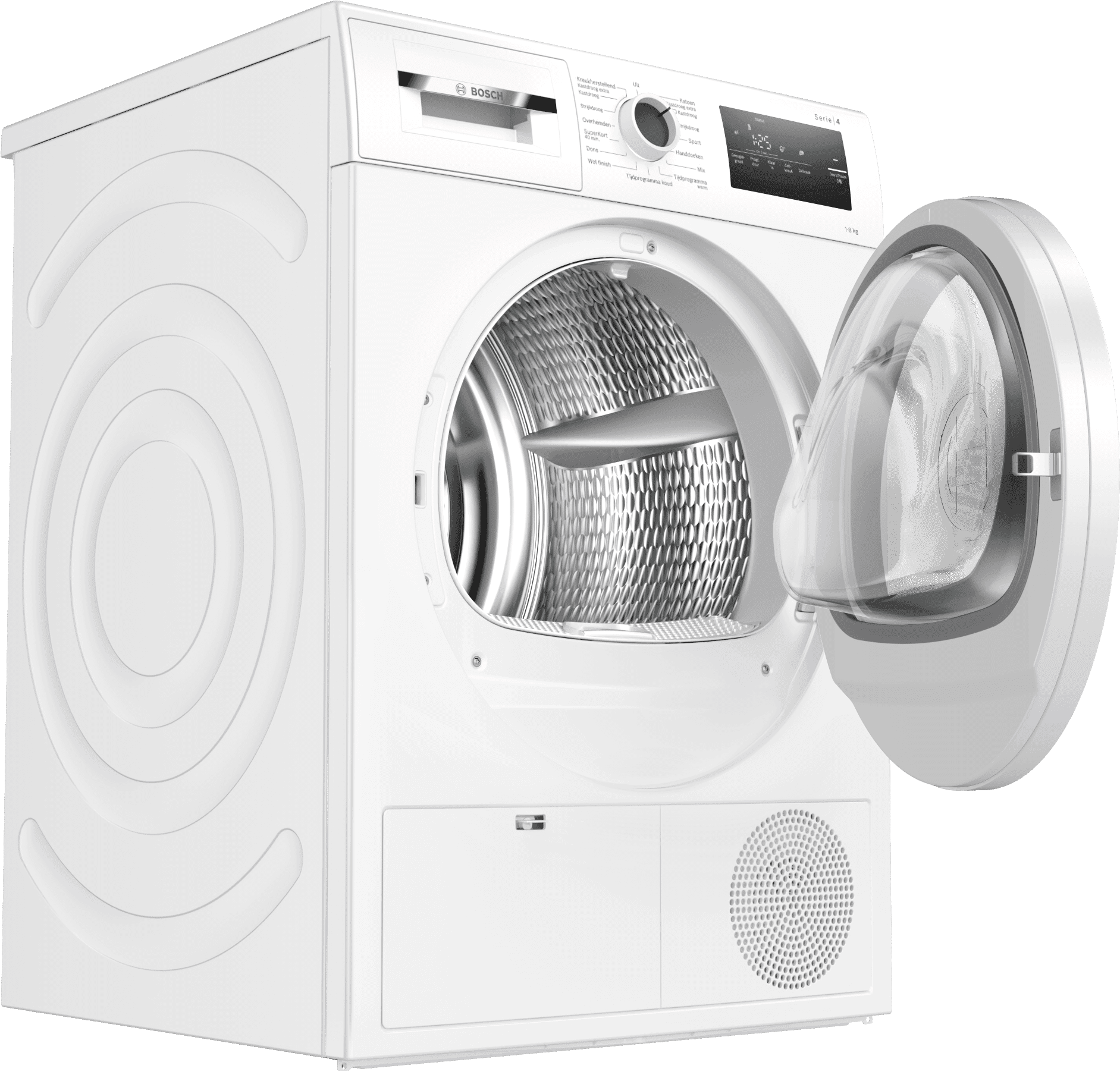 BOSCH WTH85207NL –  Warmtepompdroger – 8.0 kg – 65 dB – Energielabel A++