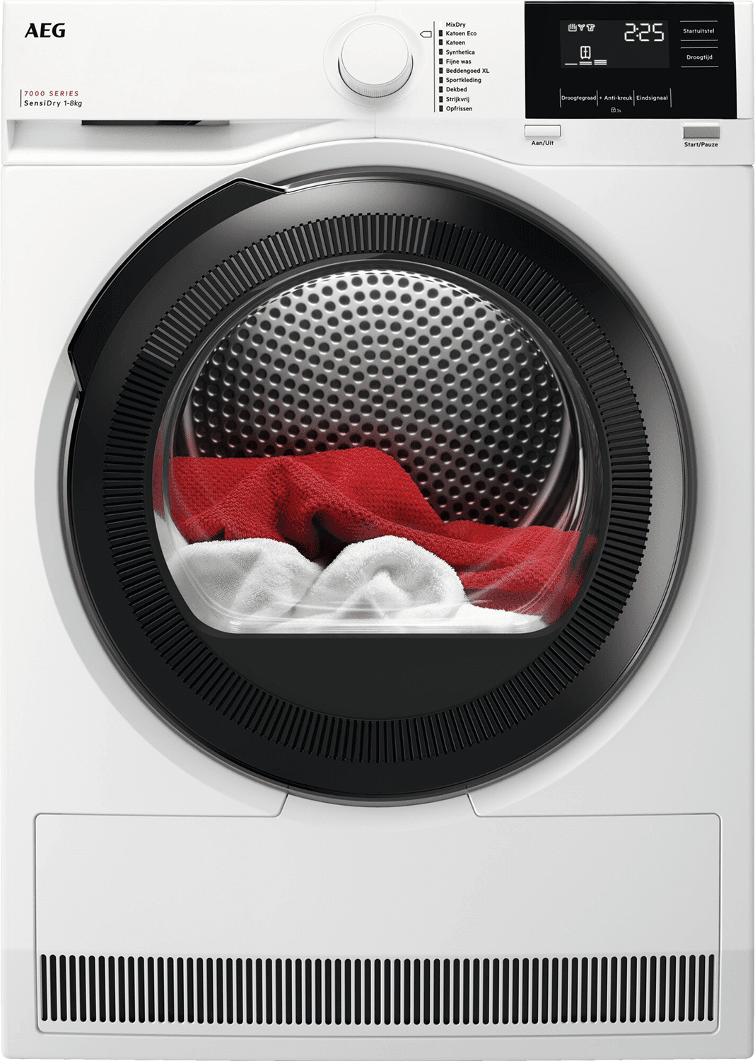 AEG TR738L4B SensiDry –  Warmtepompdroger – 8 kg – 66 dB – Energielabel E