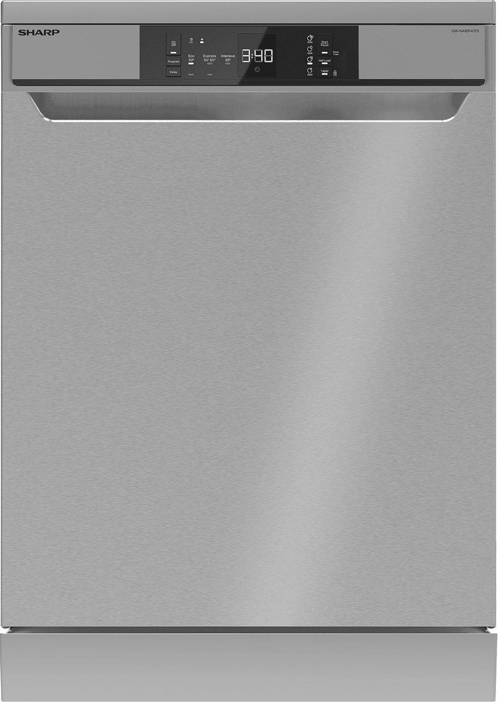 SHARP QWNA1BF47ESEU Vaatwasser – Vrijstaand – 13 couverts – 47 dB(A)