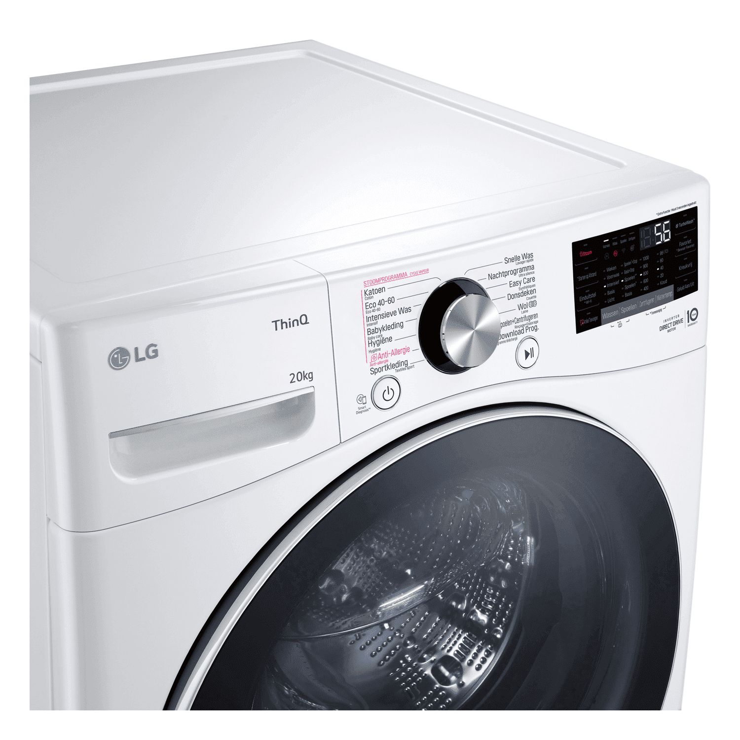 LG LC0R2N2 - Wasmachine - 20 kg - 1000 toeren - Energielabel B