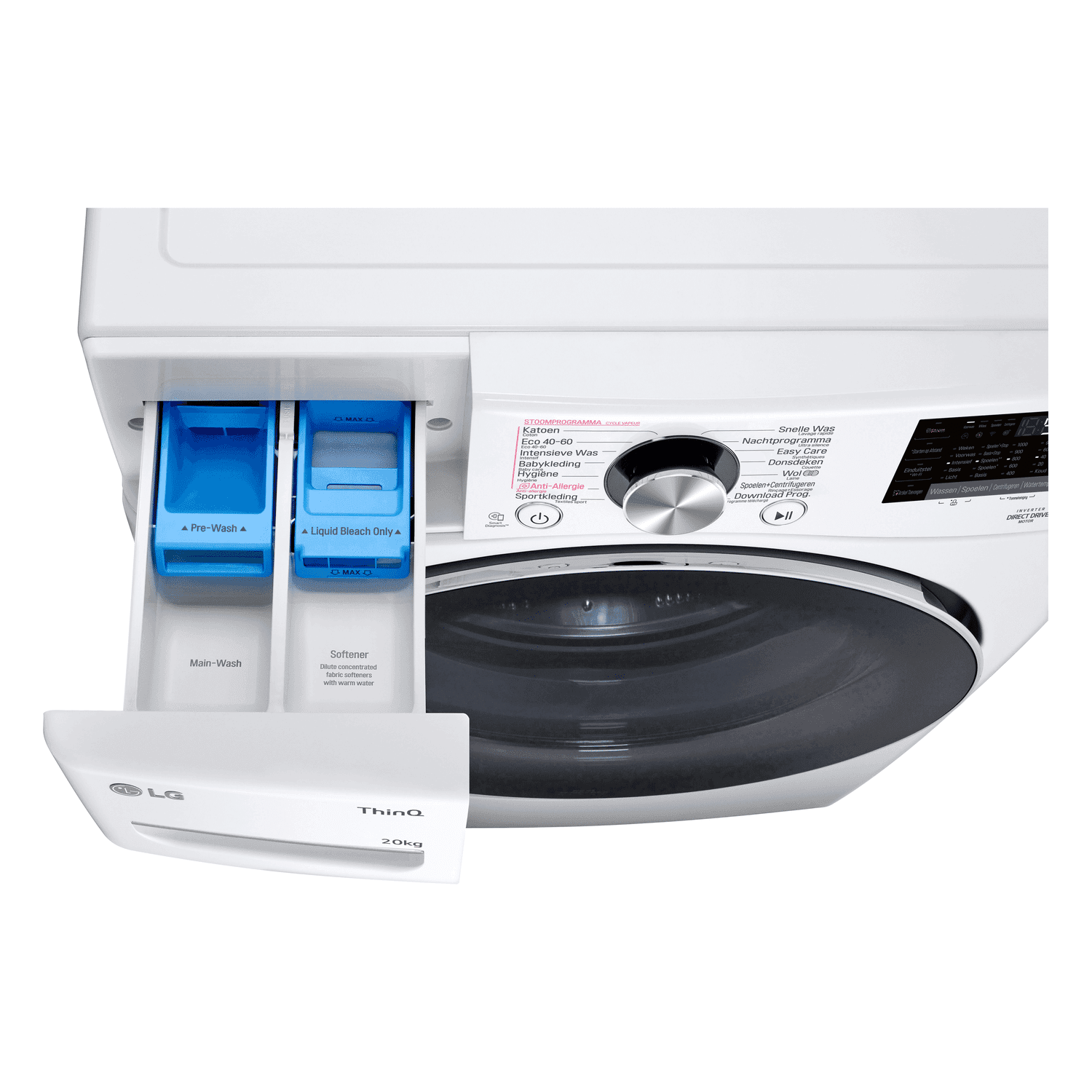 LG LC0R2N2 - Wasmachine - 20 kg - 1000 toeren - Energielabel B