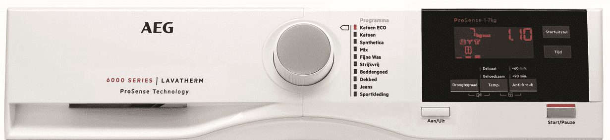AEG T6DB72GP ProSense –  Condensdroger – 7 kg – 65 dB – Energielabel B