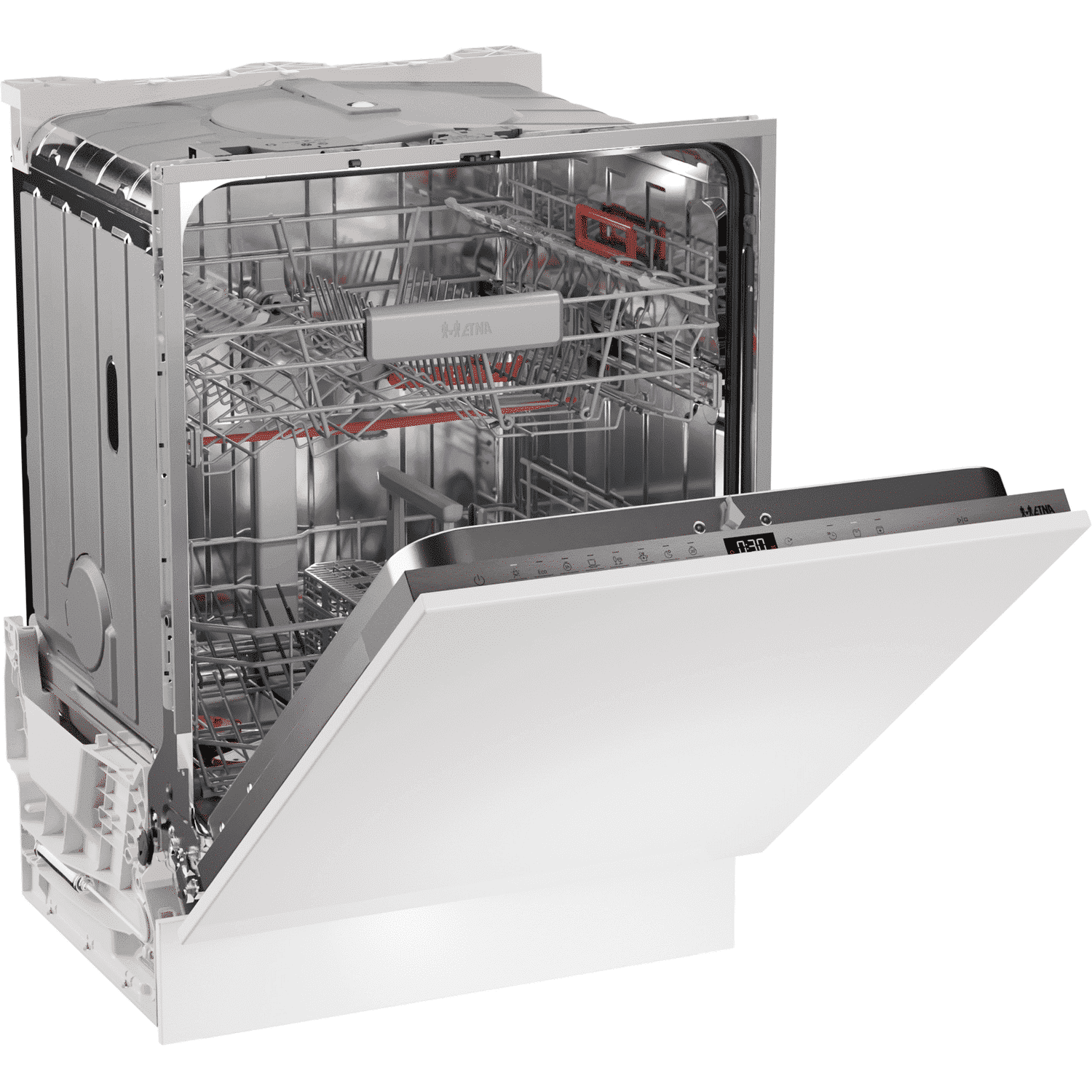 ETNA VW842N Inbouwvaatwasser – Volledig geïntegreerd – 14 couverts – 42 dB(A) – Nisbreedte 60 cm