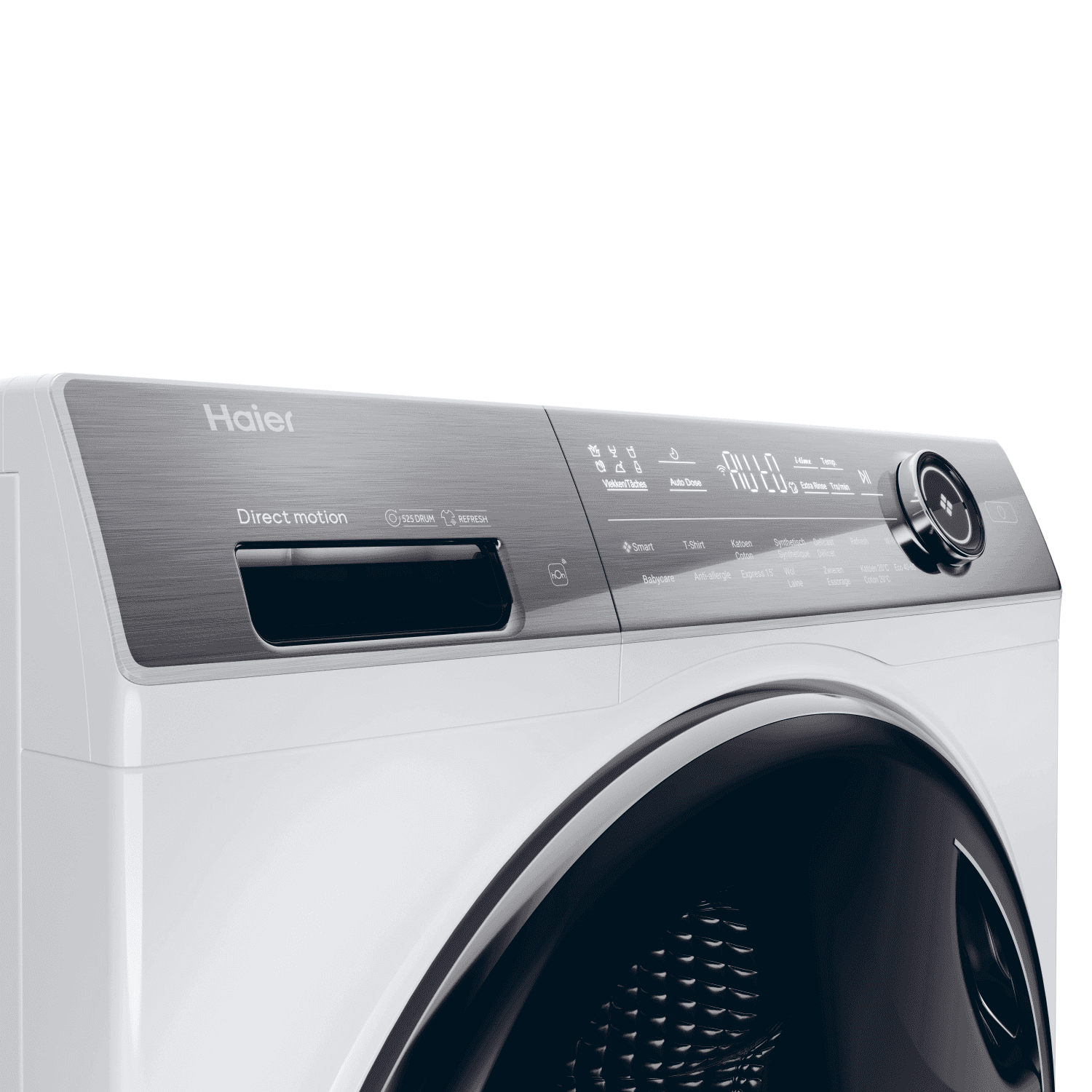 HAIER HW90BD14979EUGDF I-PRO 7 - Wasmachine Voorlader - 9 kg - 1400 rpm - 65 dB - automatisch doseren
