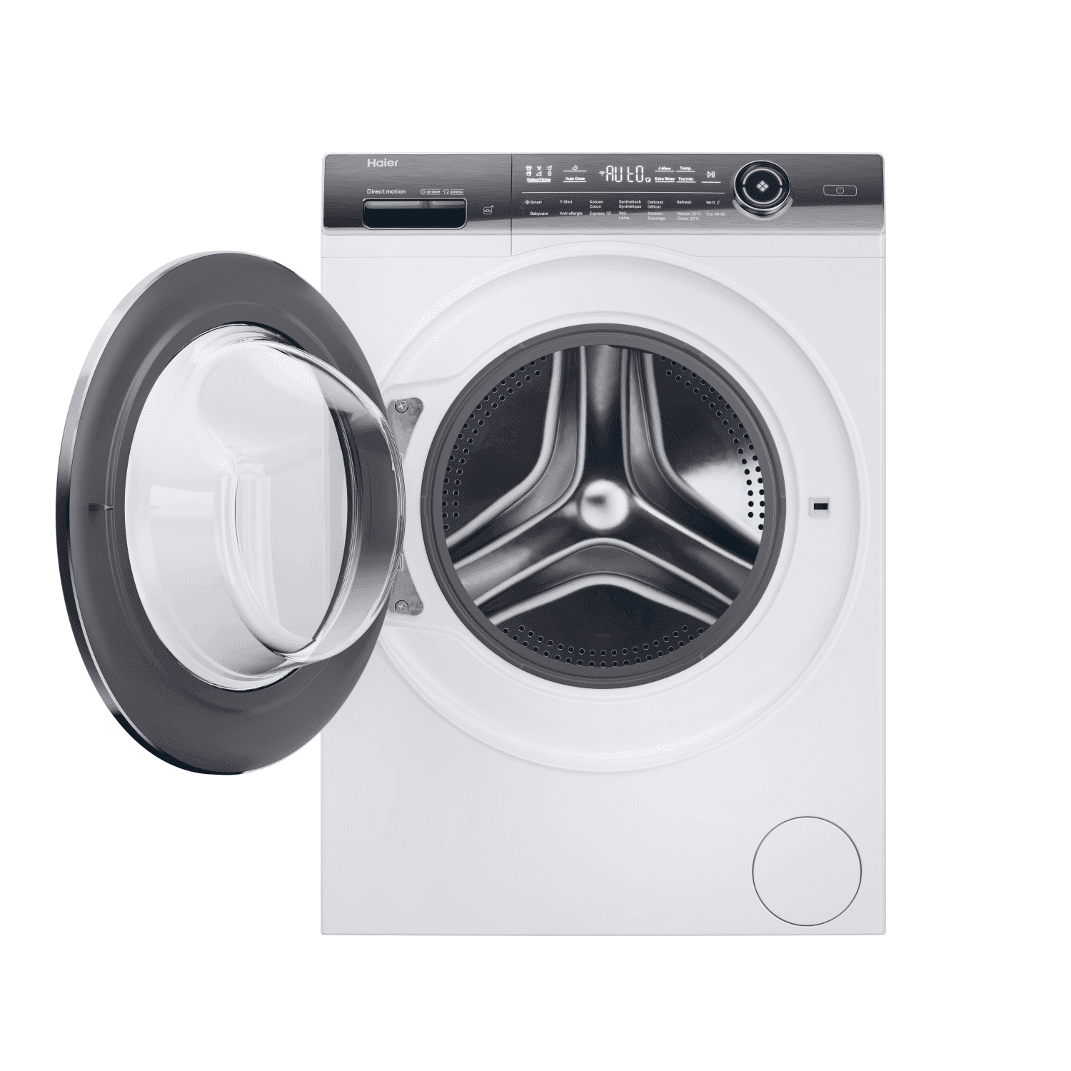 HAIER HW90BD14979EUGDF I-PRO 7 - Wasmachine Voorlader - 9 kg - 1400 rpm - 65 dB - automatisch doseren