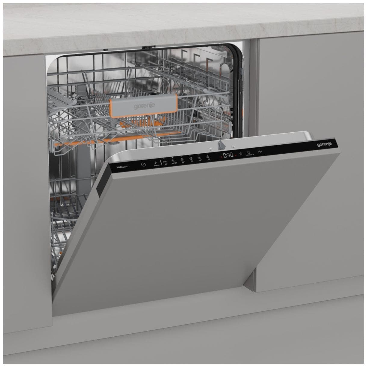 Gorenje GV642C65 - Vaatwasser - Volledig integreerbaar 60 cm - 14 couverts - 46 dB - Energielabel C