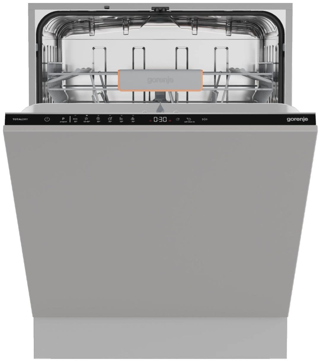Gorenje GV642C65 – Vaatwasser – Volledig integreerbaar 60 cm – 14 couverts – 46 dB – Energielabel C