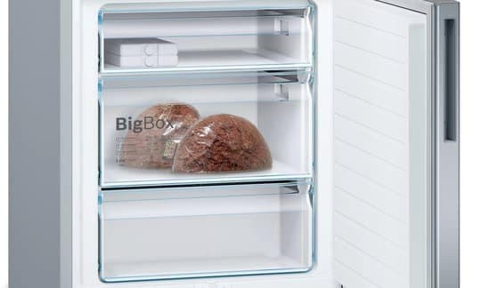 Bosch Koel-vriescombinatie KGE49AICA – Energielabel C – RVS