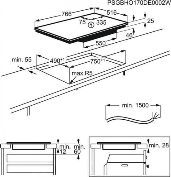 AEG Mastery IKE84471XB – Inductiekookplaat