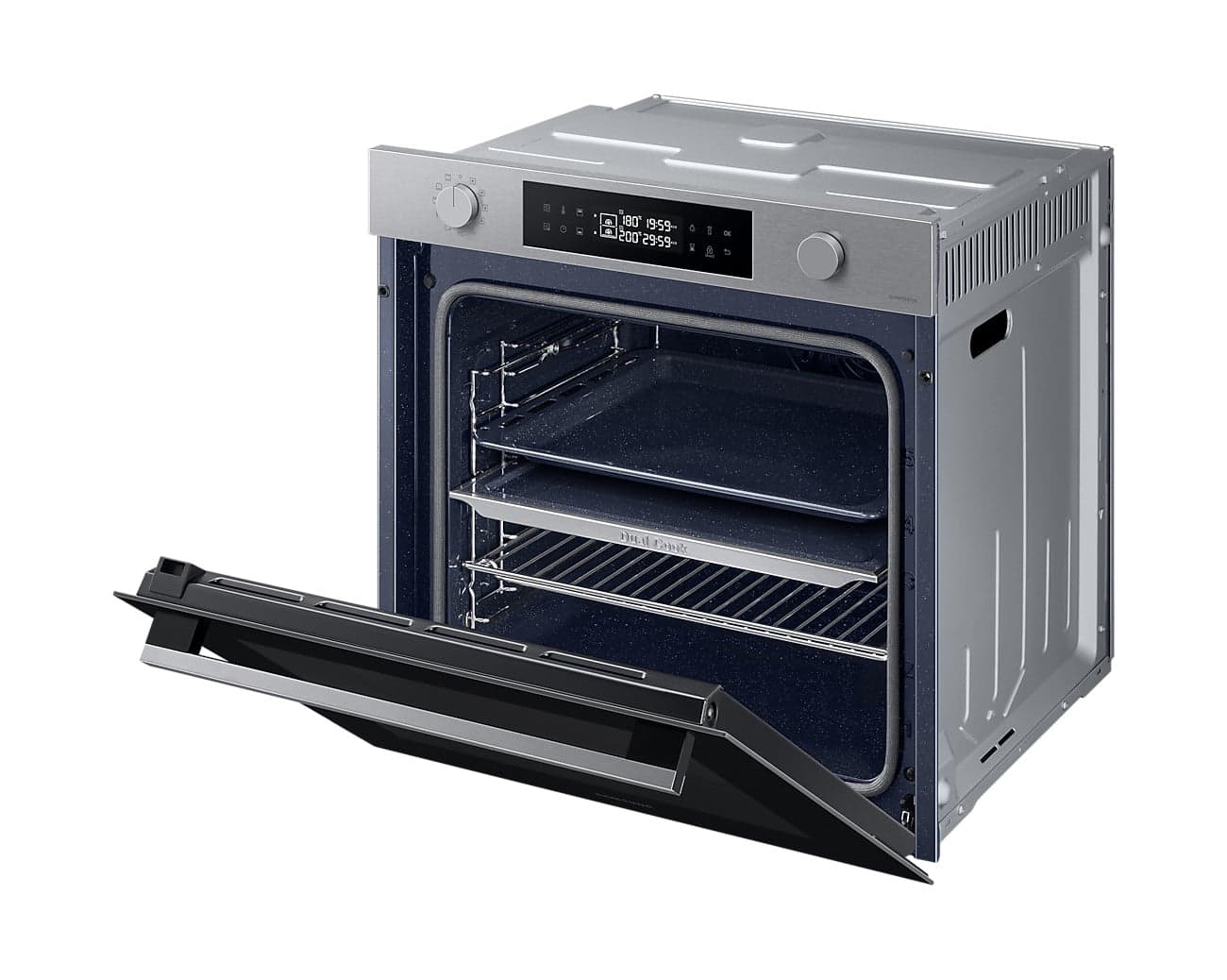 Samsung Inbouwoven NV7B44503AS – 76 liter – Pyrolyse – RVS – Energielabel A+