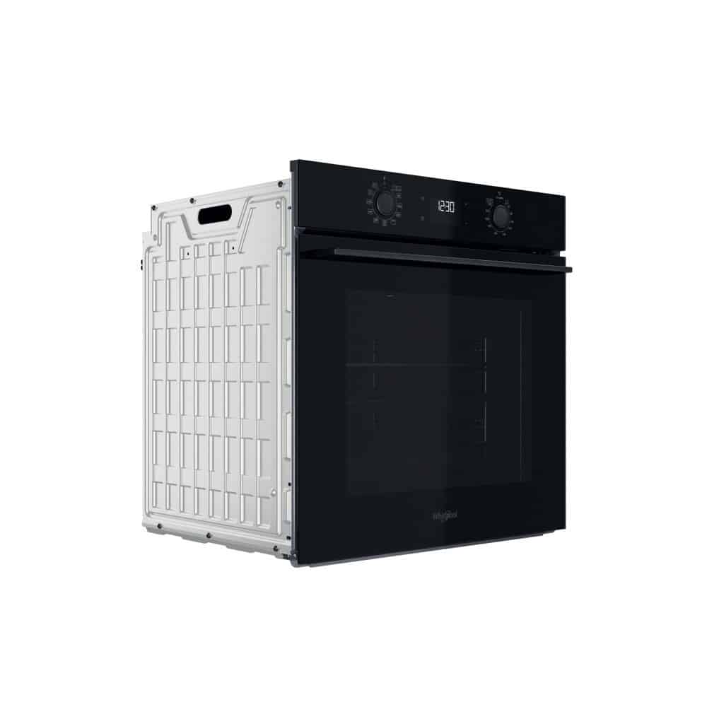Whirlpool Inbouwoven OMK58RU0B – 71 liter – Pyrolyse – Zwart – Energielabel A+