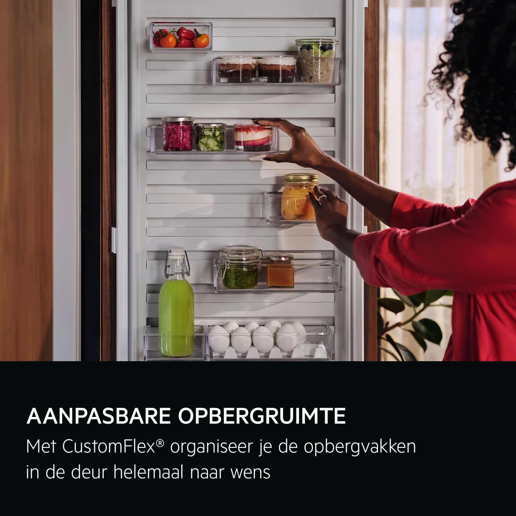 AEG TK6FS181CS inbouwkoelkast – sleepdeur, nis 178 cm, 307 liter