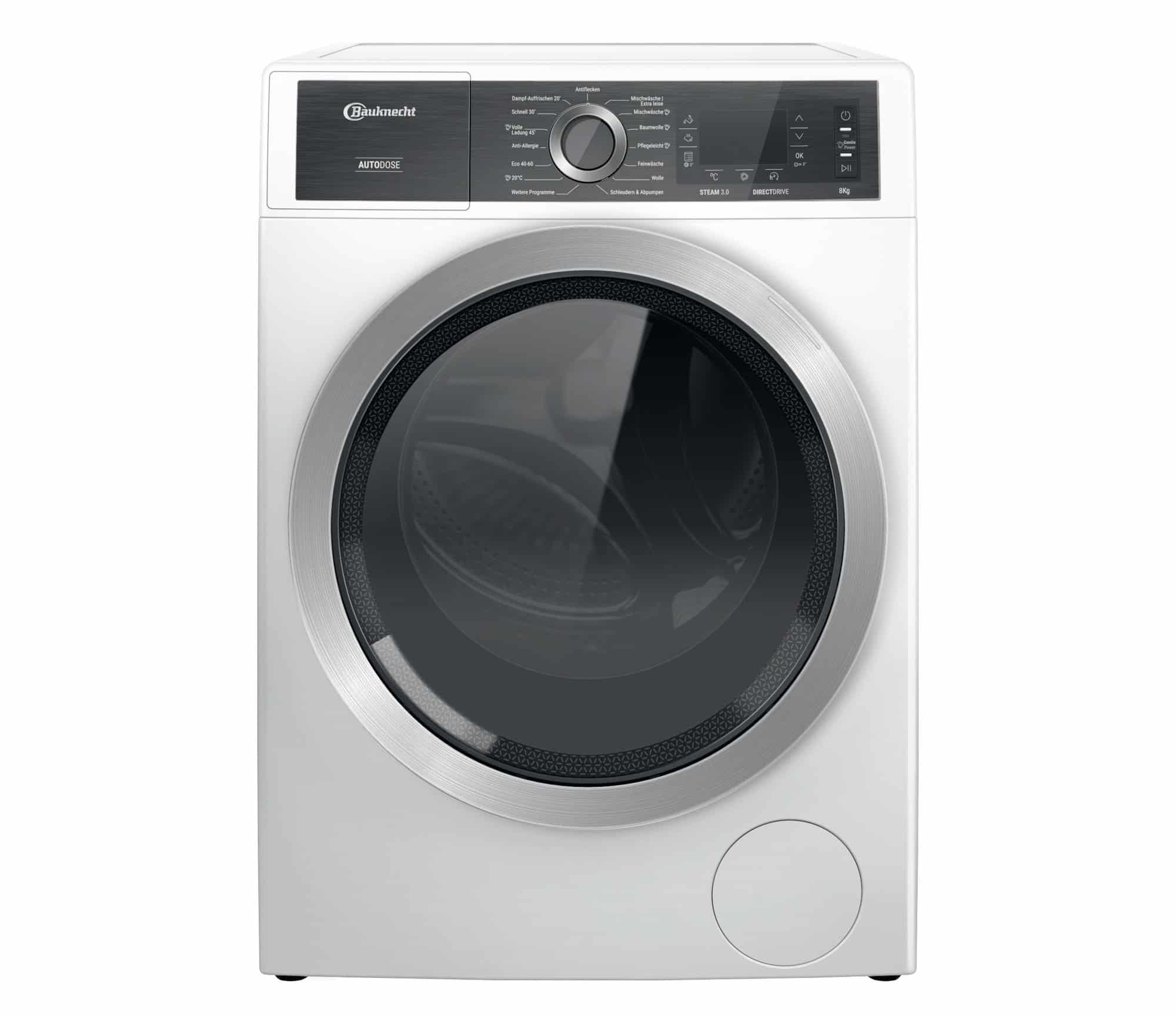 Bauknecht Wasmachine B8 W846WB DE – 8 kg – 1400 toeren – Energielabel A