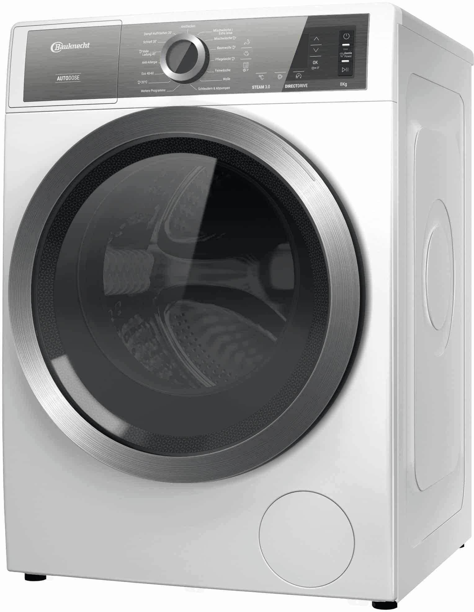 Bauknecht Wasmachine B8 W846WB DE – 8 kg – 1400 toeren – Energielabel A