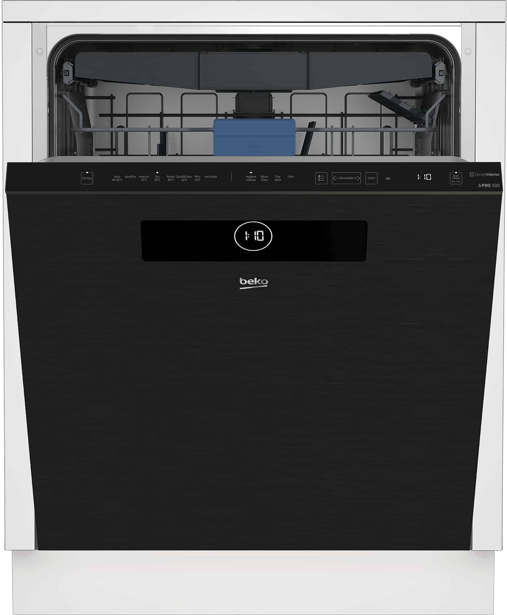 Beko Onderbouw vaatwasser BDDN38440DD – 14 couverts – 42 dB – Dark Inox – Energielabel C