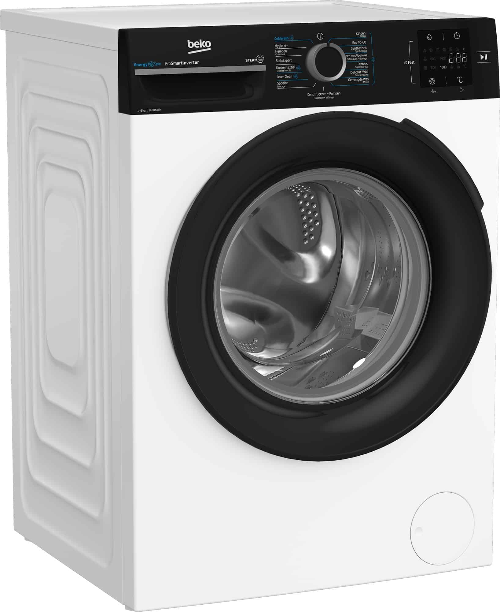 Beko Wasmachine BM3WFT3941B – 9 kg – Energielabel A