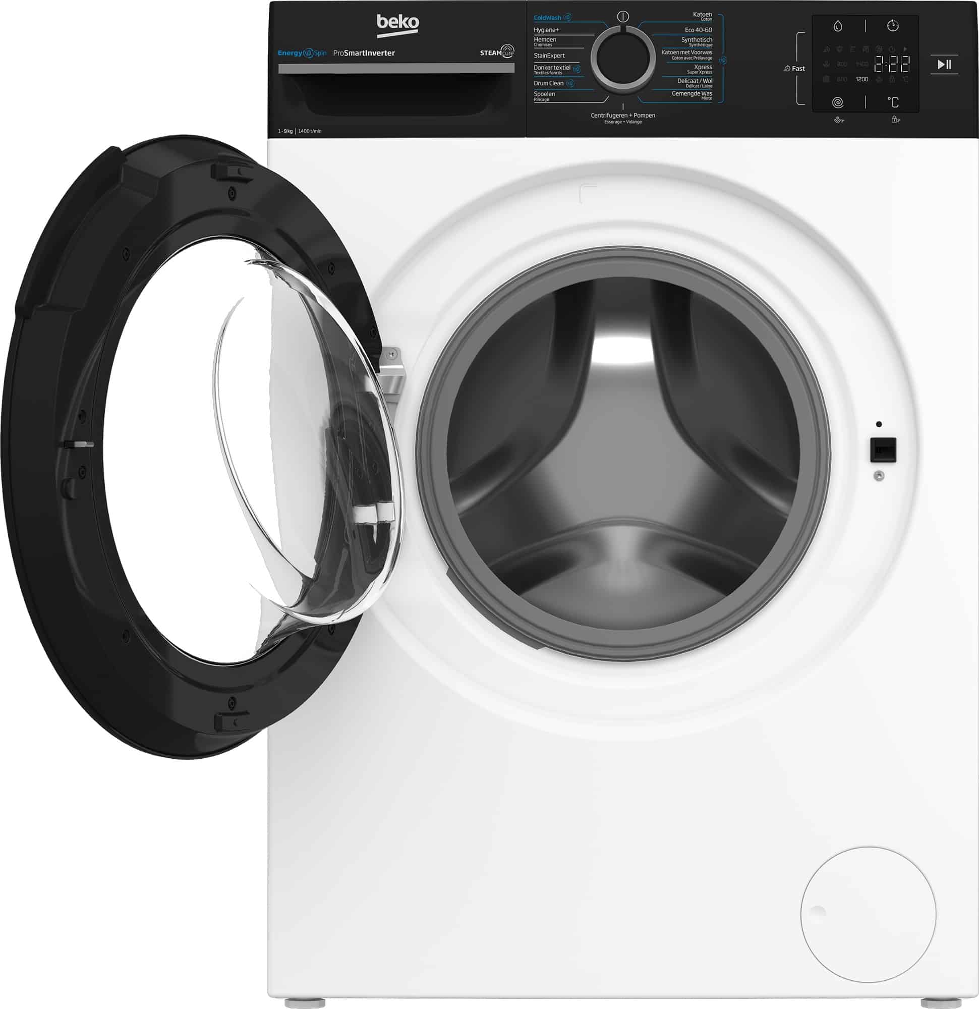 Beko Wasmachine BM3WFT3941B – 9 kg – Energielabel A