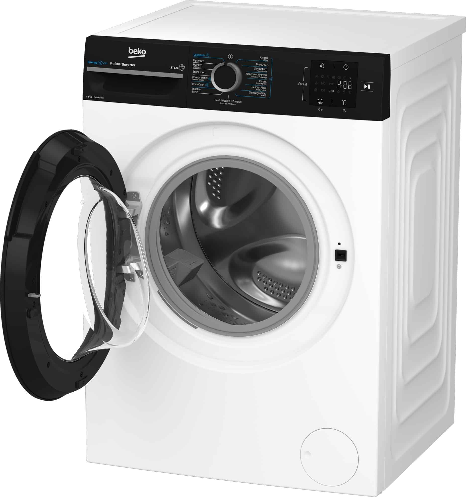 Beko Wasmachine BM3WFT3941B – 9 kg – Energielabel A