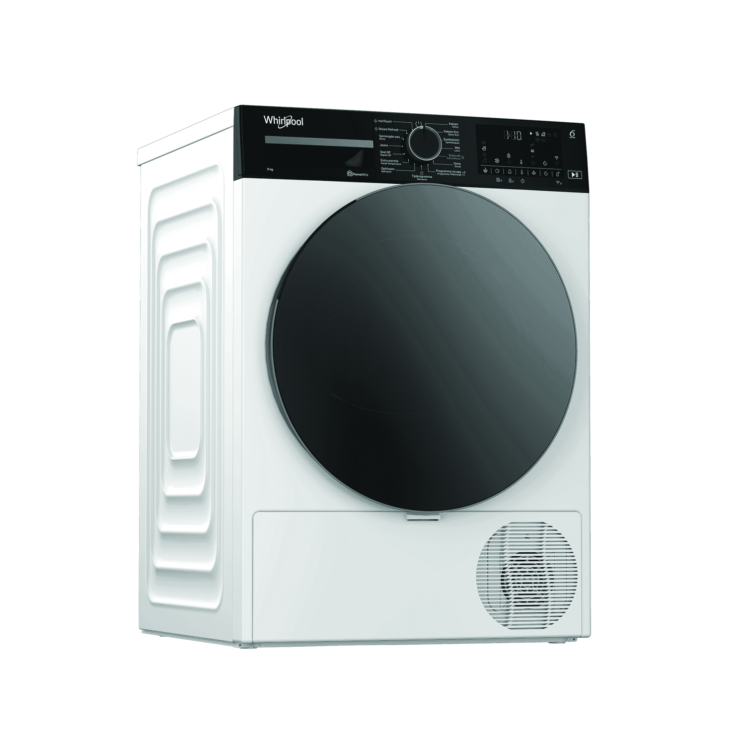 WHIRLPOOL C WD 95M WBS BE – 9 kg – 60 dB – Energielabel B Warmtepompdroger
