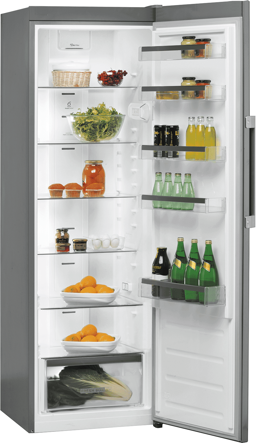 WHIRLPOOL SW8 AM2Q X 2 – Koelkast zonder vriesvak – breedte 59.5 cm – hoogte 188 cm – inhoud 363 l