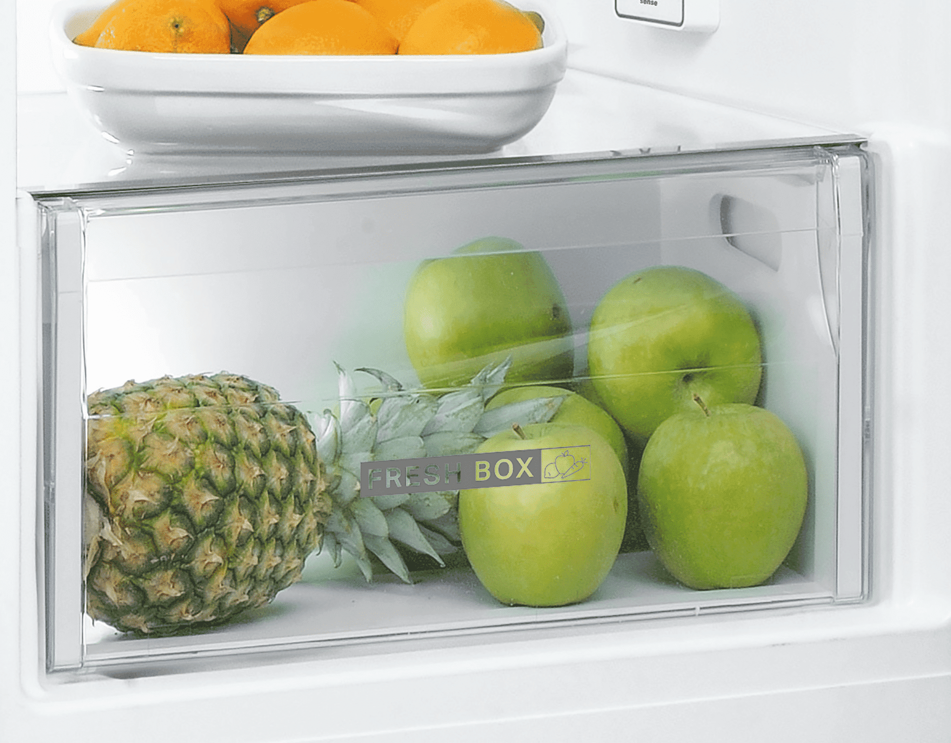WHIRLPOOL SW8 AM2Q X 2 – Koelkast zonder vriesvak – breedte 59.5 cm – hoogte 188 cm – inhoud 363 l