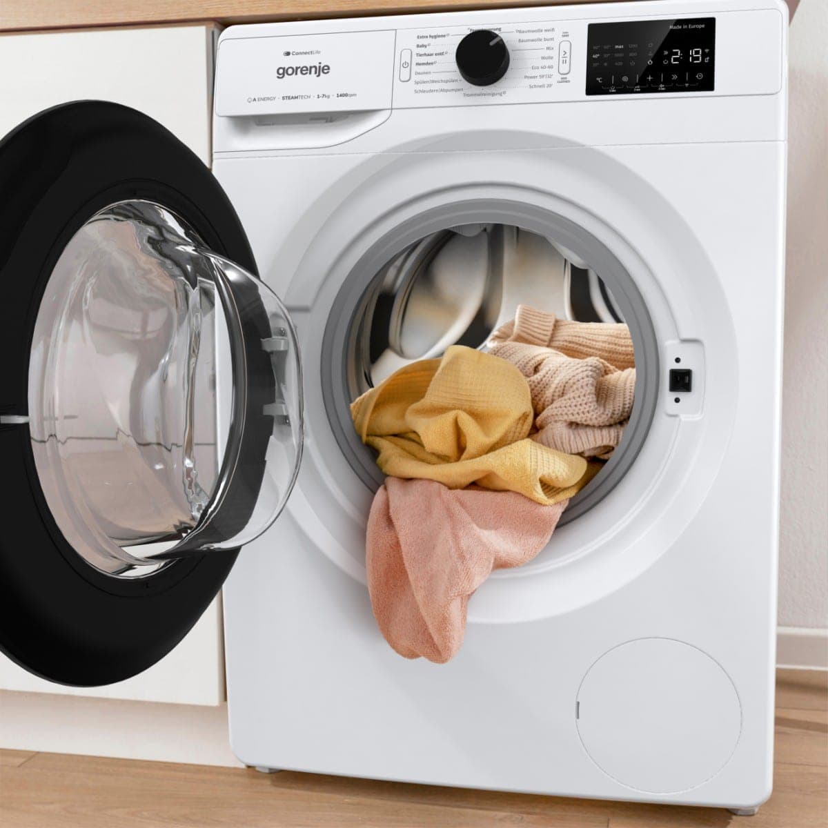 Gorenje Wasmachine WPNEI74A1TS – 7 kg – Energielabel A
