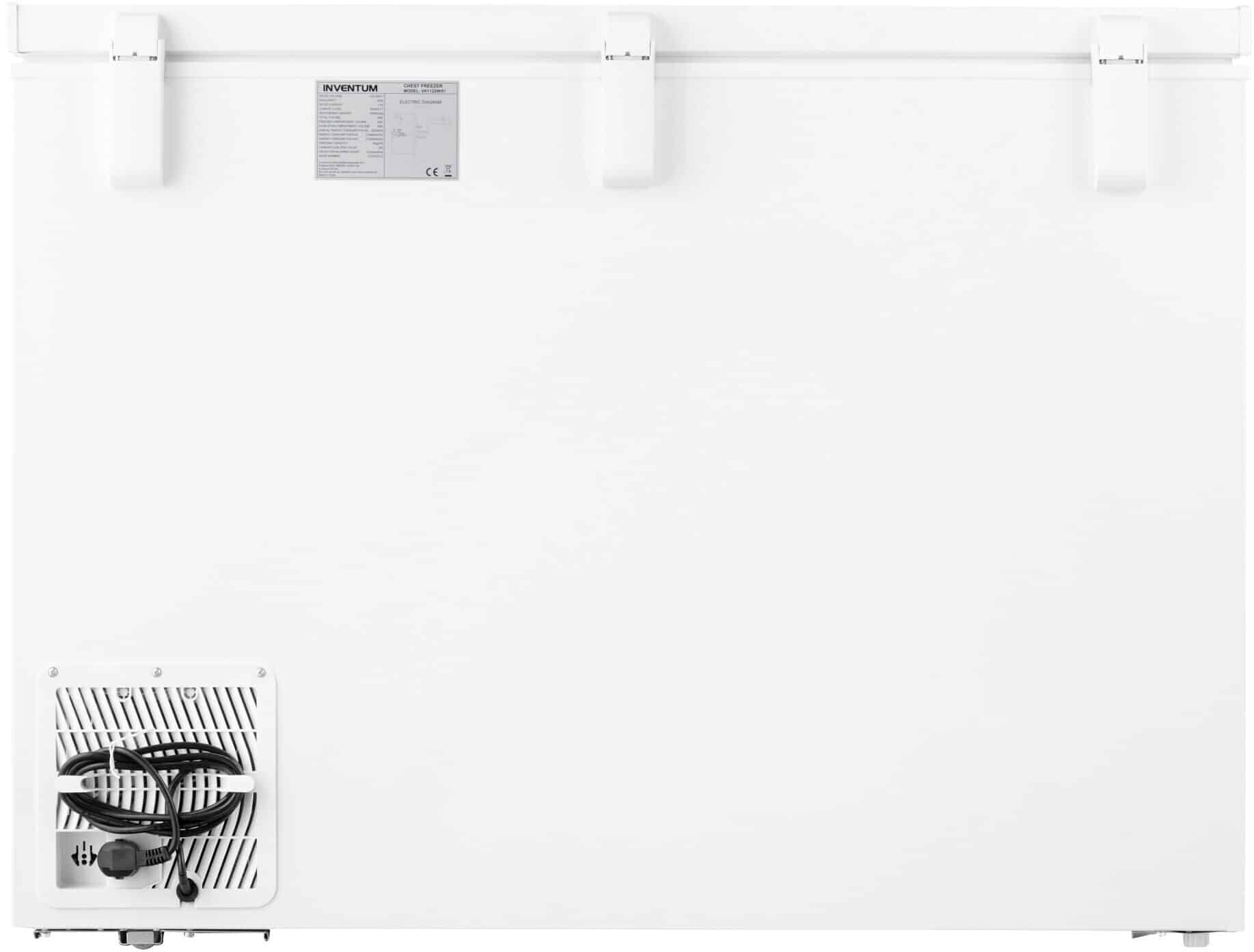 Inventum Vrieskist VK1122W – 290 liter – Wit – Energielabel E