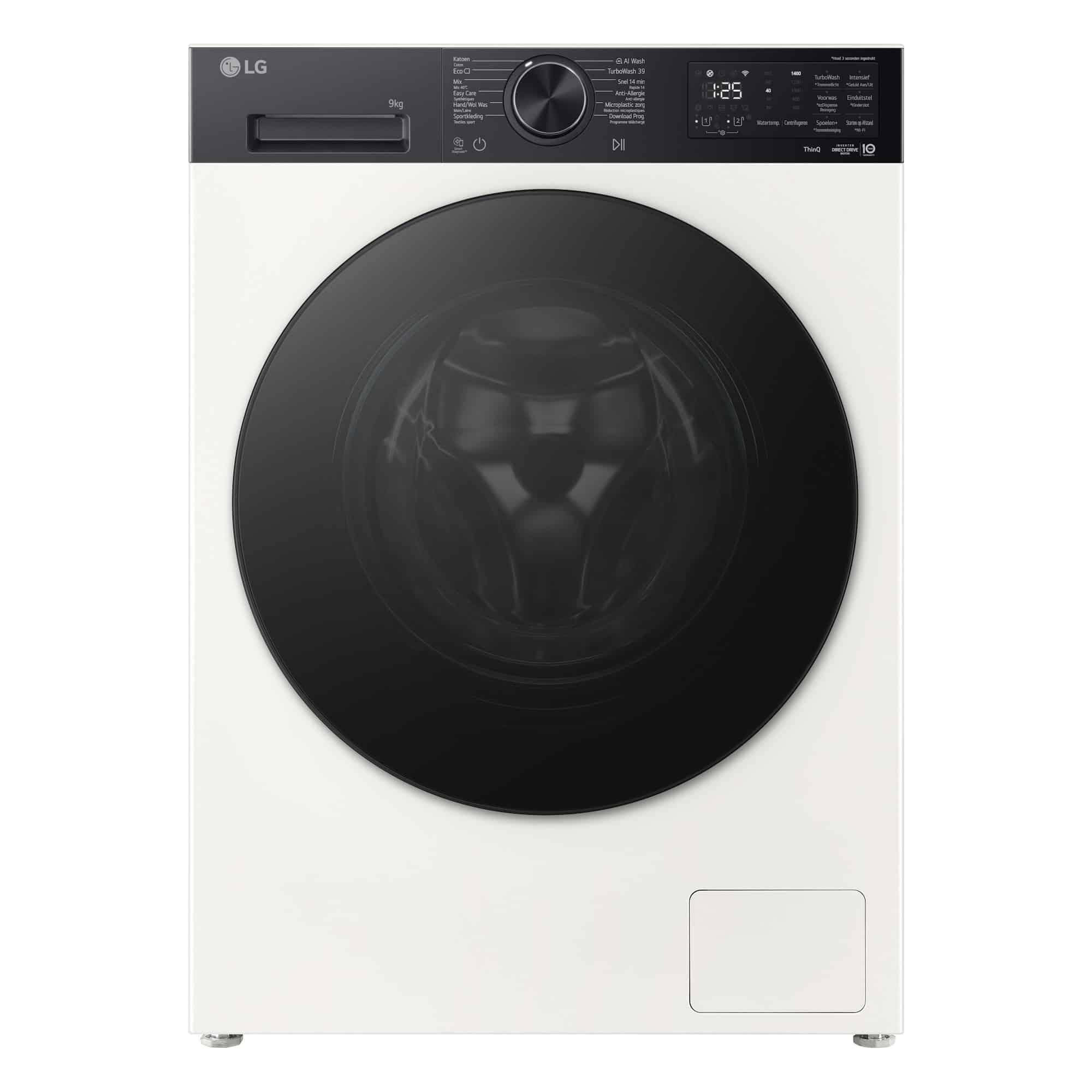 LG Wasmachine F4X5509THB – 9 kg – Energielabel A