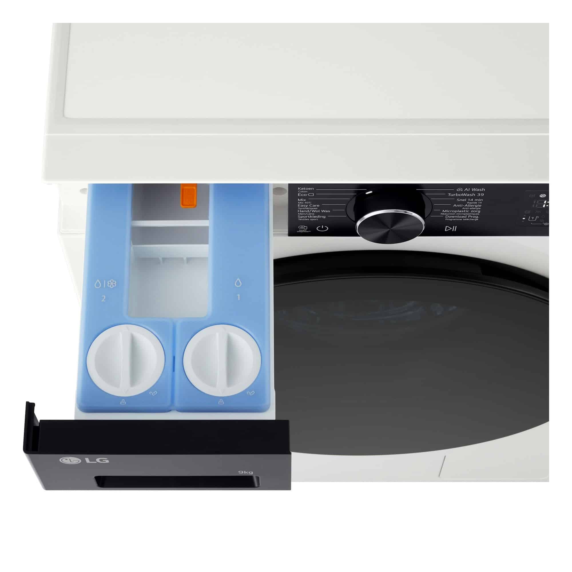 LG Wasmachine F4X5509THB – 9 kg – Energielabel A