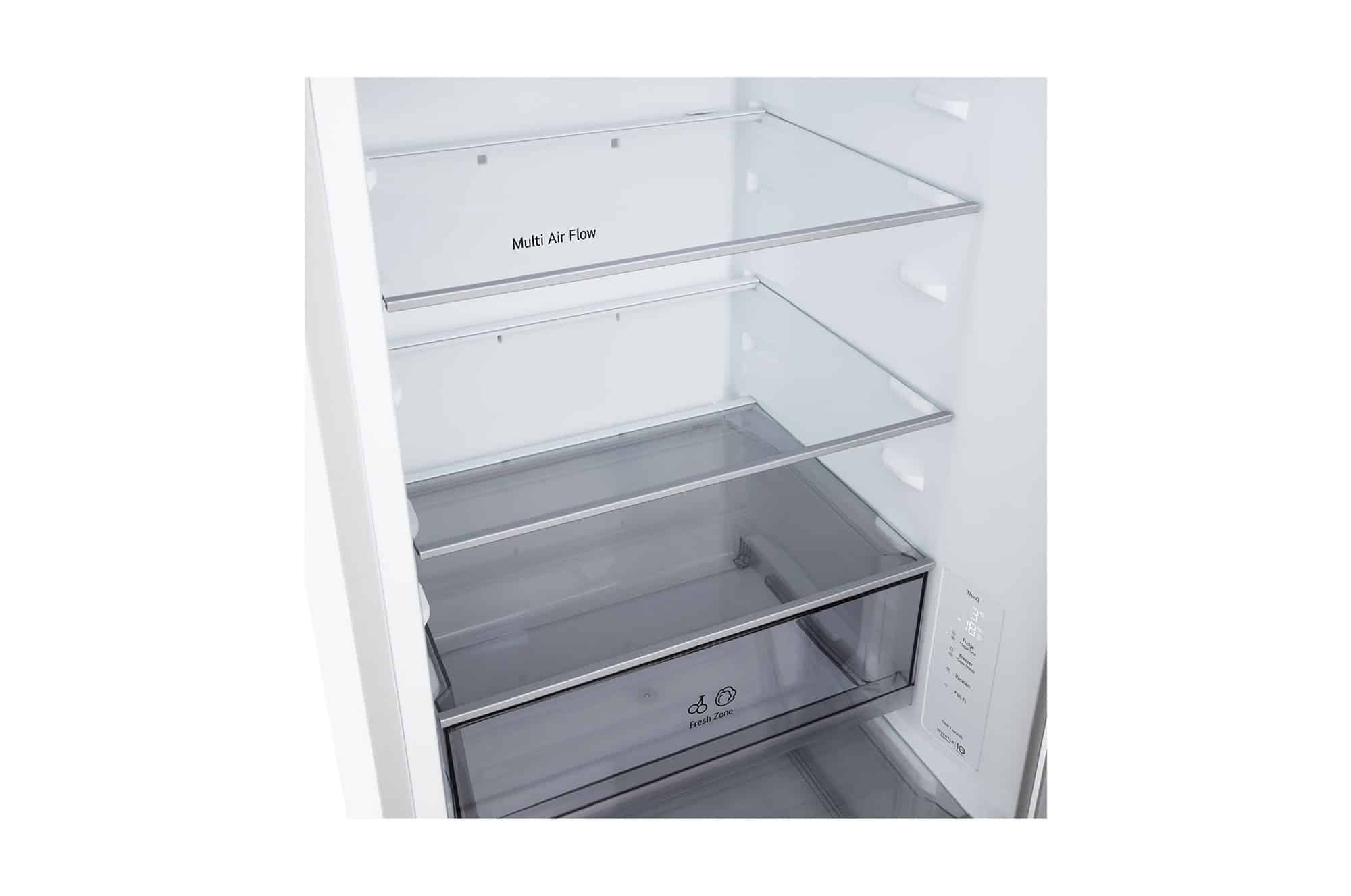 LG Koel-vriescombinatie GBBSJ1CCSW – 333 liter – Wit – Energielabel C