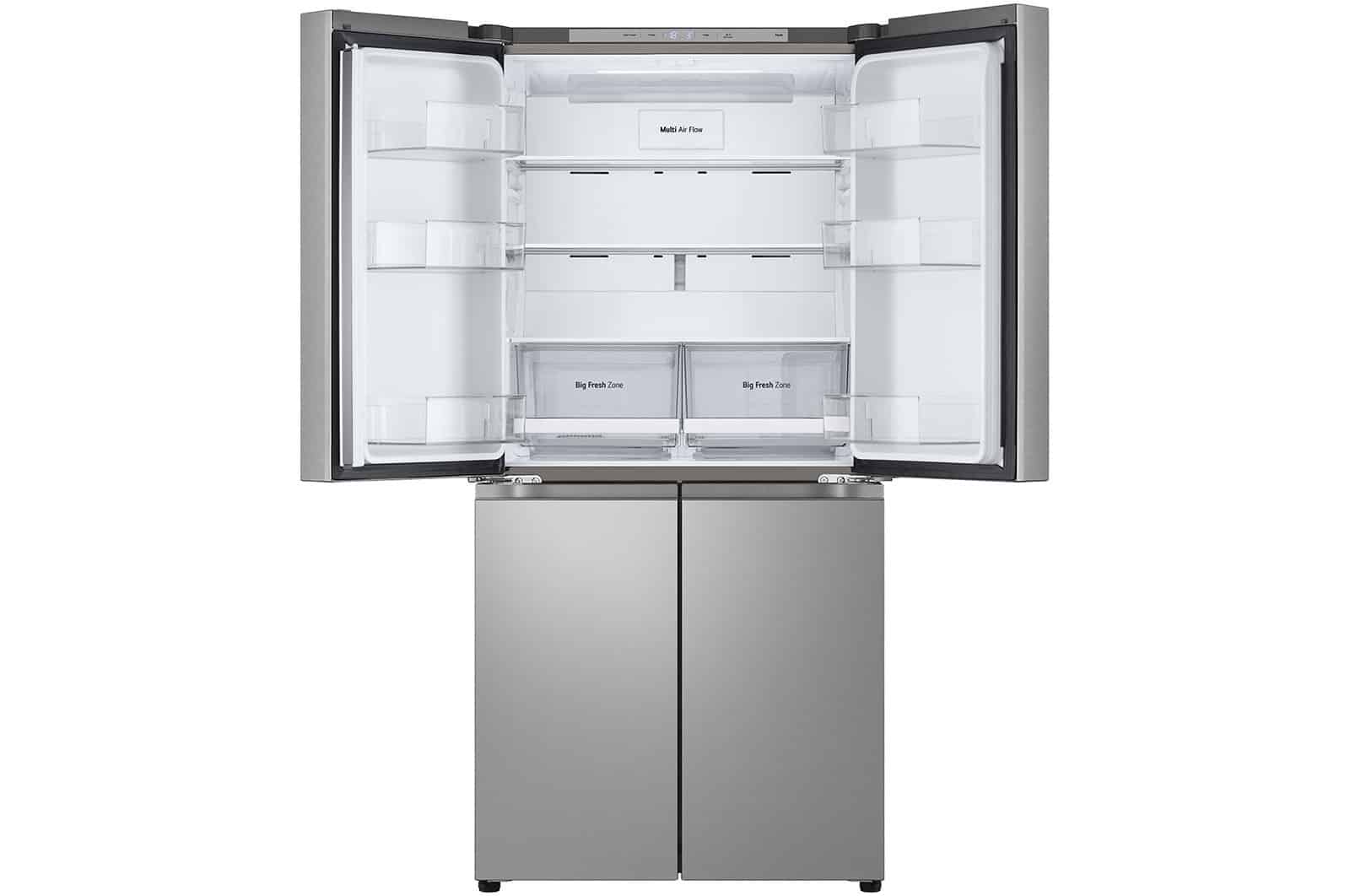LG Amerikaanse koelkast GMBS30SDPY – 580 liter – Zilver – Energielabel D