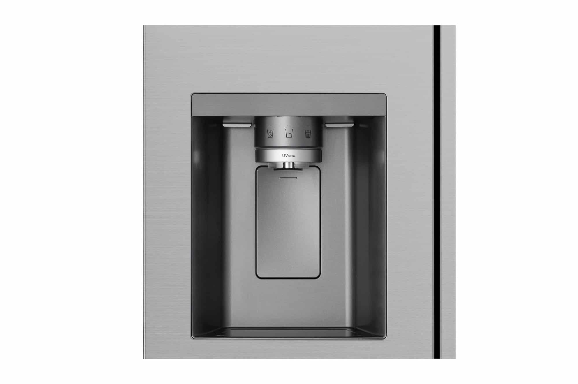 LG Amerikaanse koelkast GSLE81PYBC – 628 liter – Zilver – Energielabel C