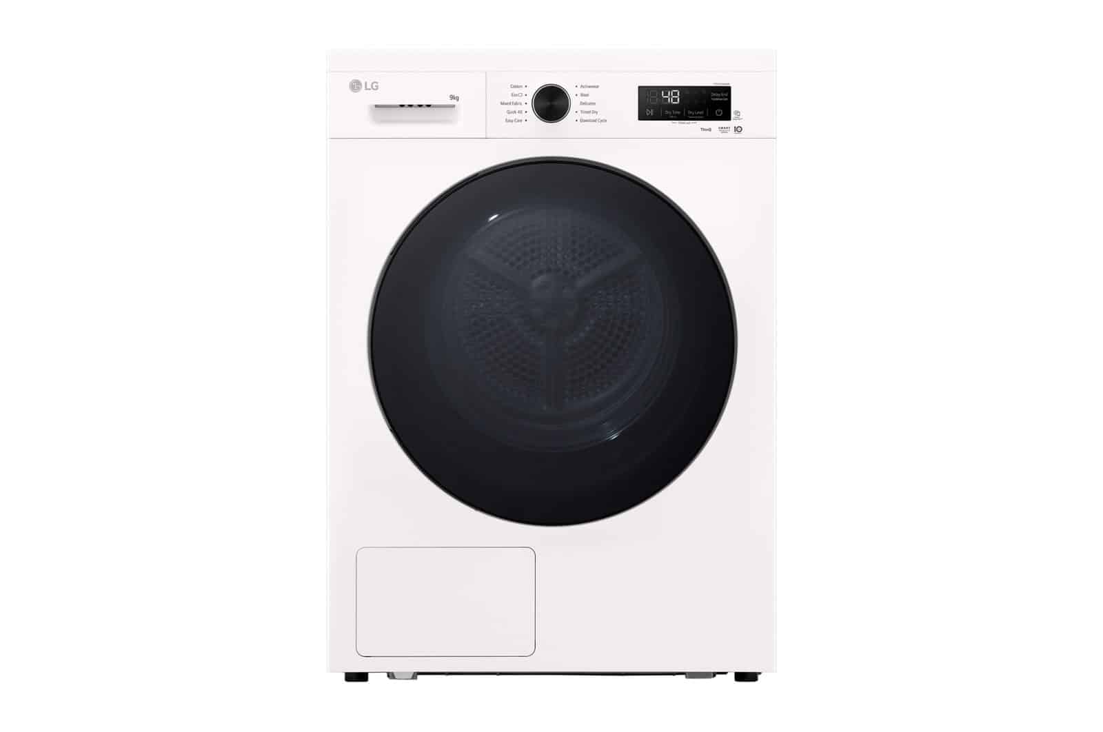 LG Warmtepompdroger RHX1009NWB – 9 kg – Energielabel C