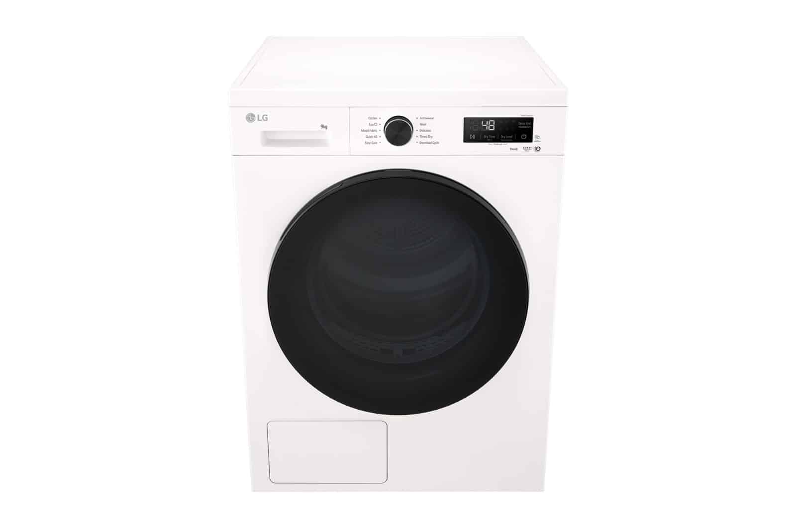 LG Warmtepompdroger RHX1009NWB – 9 kg – Energielabel C