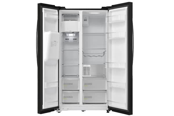 Midea Amerikaanse koelkast KS-DDX 6.32 WT – 520 liter – Dark Inox – Energielabel D
