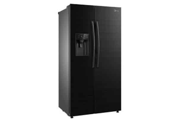 Midea Amerikaanse koelkast KS-DDX 6.32 WT – 520 liter – Dark Inox – Energielabel D