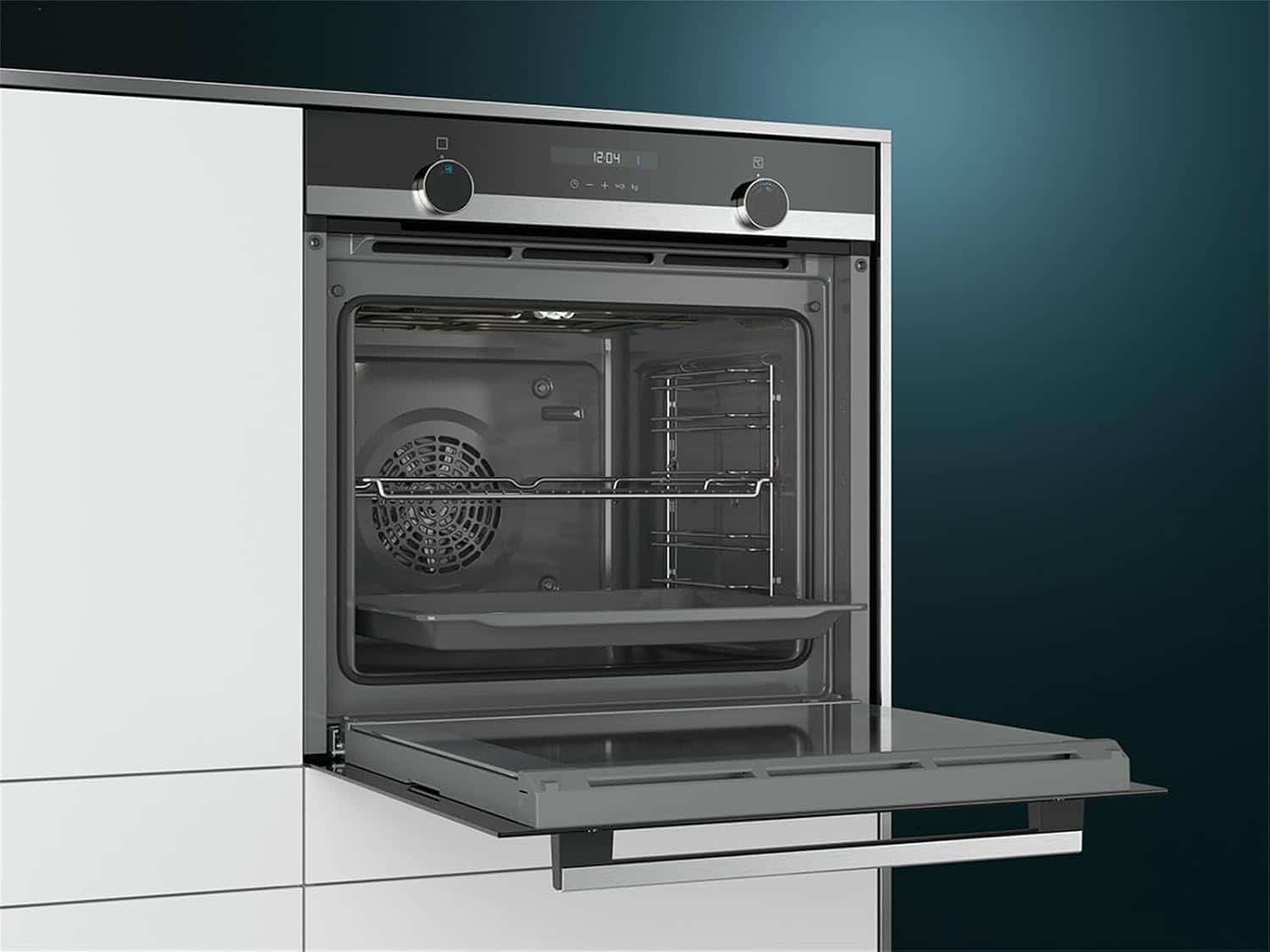 Siemens Inbouwoven HB517ABS0 – 71 liter – 3D Hete lucht – Energielabel A