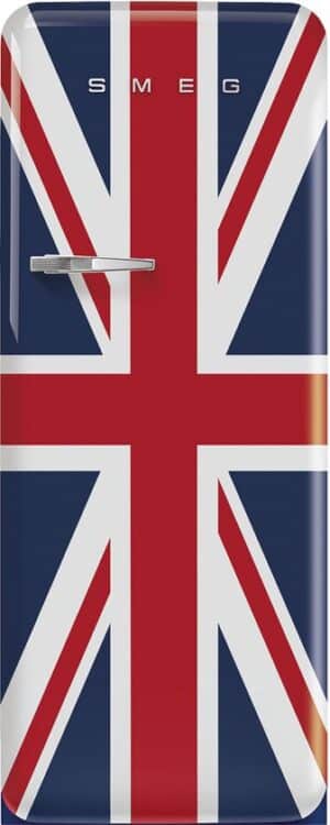 Smeg FAB28RDUJ5 frigo combine Autoportante 270 L D Bleu, Rouge, Blanc