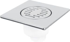 Differnz Basic - Doucheput onderuitlaat - Mat - 15 x 15 cm