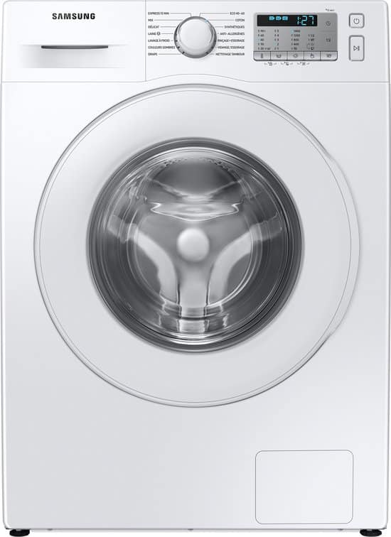 Samsung WW80TA046TH/EF wasmachine Voorbelading 8 kg 1400 RPM Wit Frans Display