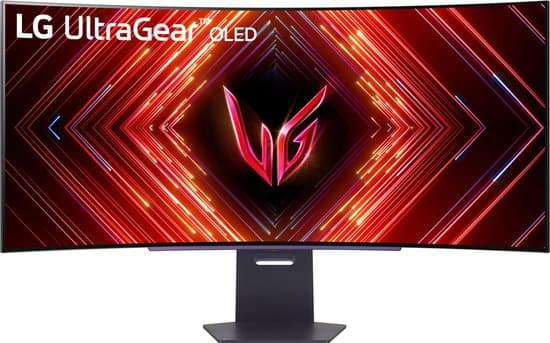 LG UltraGear OLED 45GS95QE-B – 4K – Curved Ultrawide Gaming Monitor – 240Hz – 45 inch