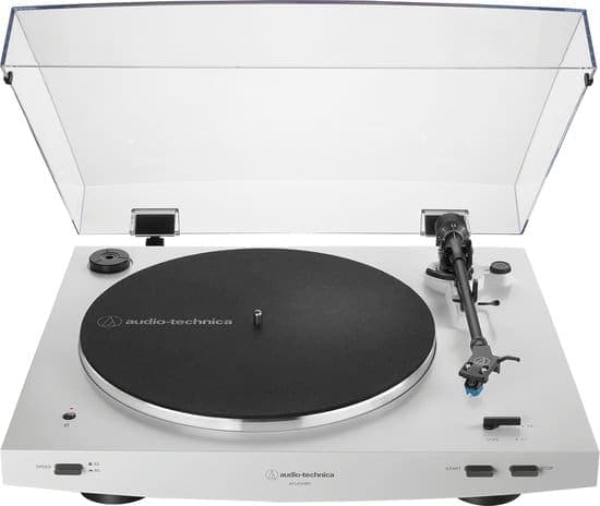 Audio-Technica Automatische Bluetooth Platenspeler AT-LP3XBT-WH – Wit – platenspeler
