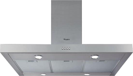 Whirlpool WIB93LMX – Afzuigkap – Eilandschouw – RVS