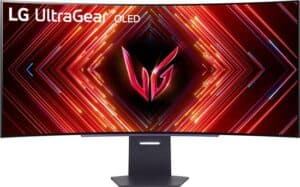 LG UltraGear OLED 45GS95QE-B - 4K - Curved Ultrawide Gaming Monitor - 240Hz - 45 inch